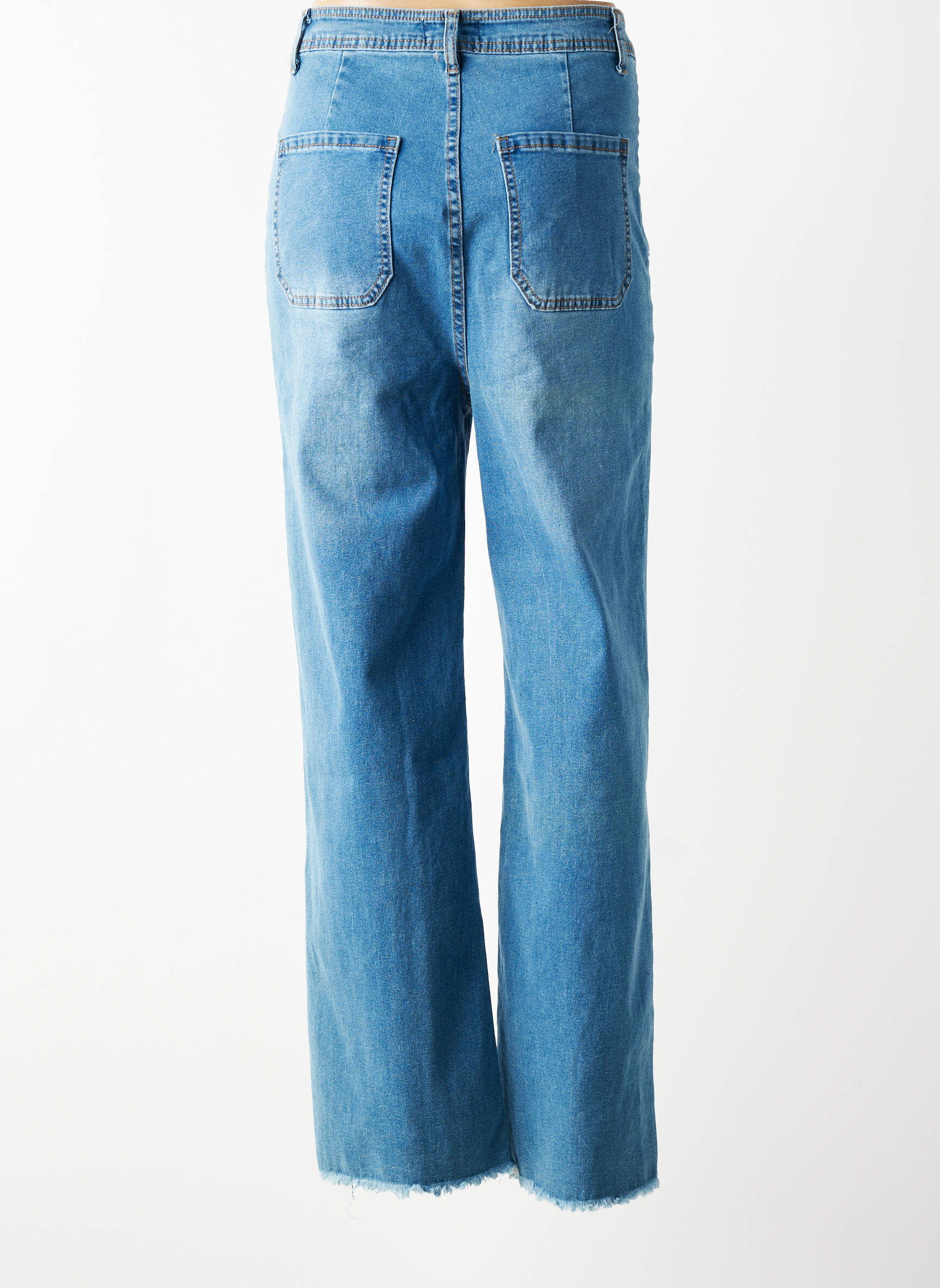 Bootcut džinsai aukšta talija aukšta talija mėlyna JS MILLENIUM moteris