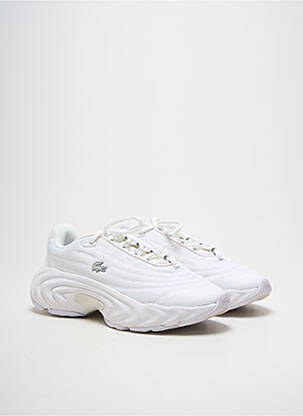 Bėgimo bateliai apvalus mygtukas kulnas nuo 4 iki 6 cm baltas LACOSTE moteris