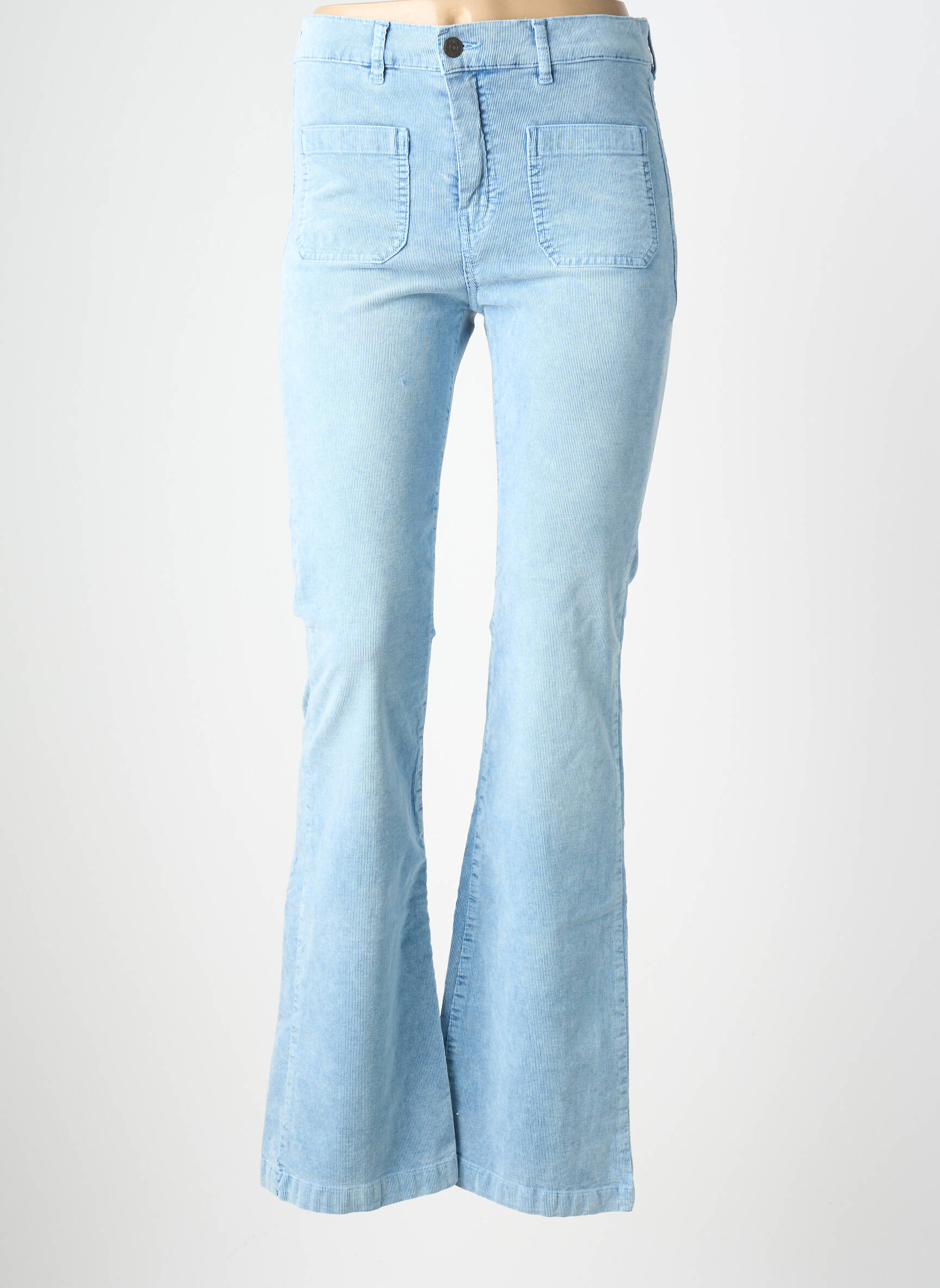 Bootcut džinsai normala dydis normala dydis mėlyna FIVE moteris