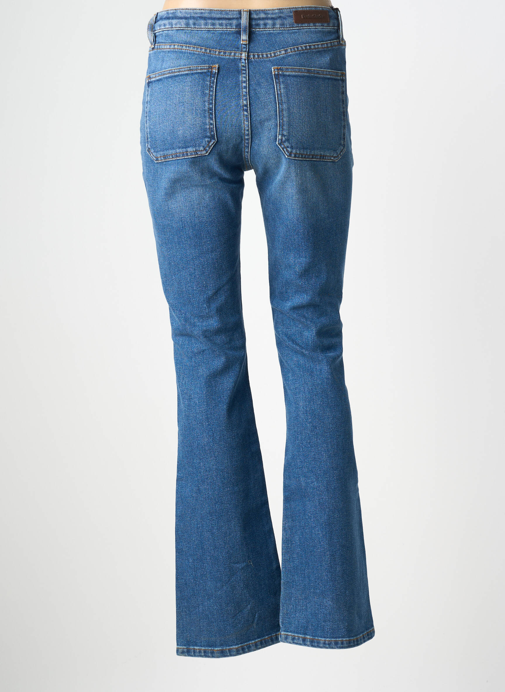 Bootcut džinsai normala dydis normala dydis mėlyna DENIM STUDIO moteris