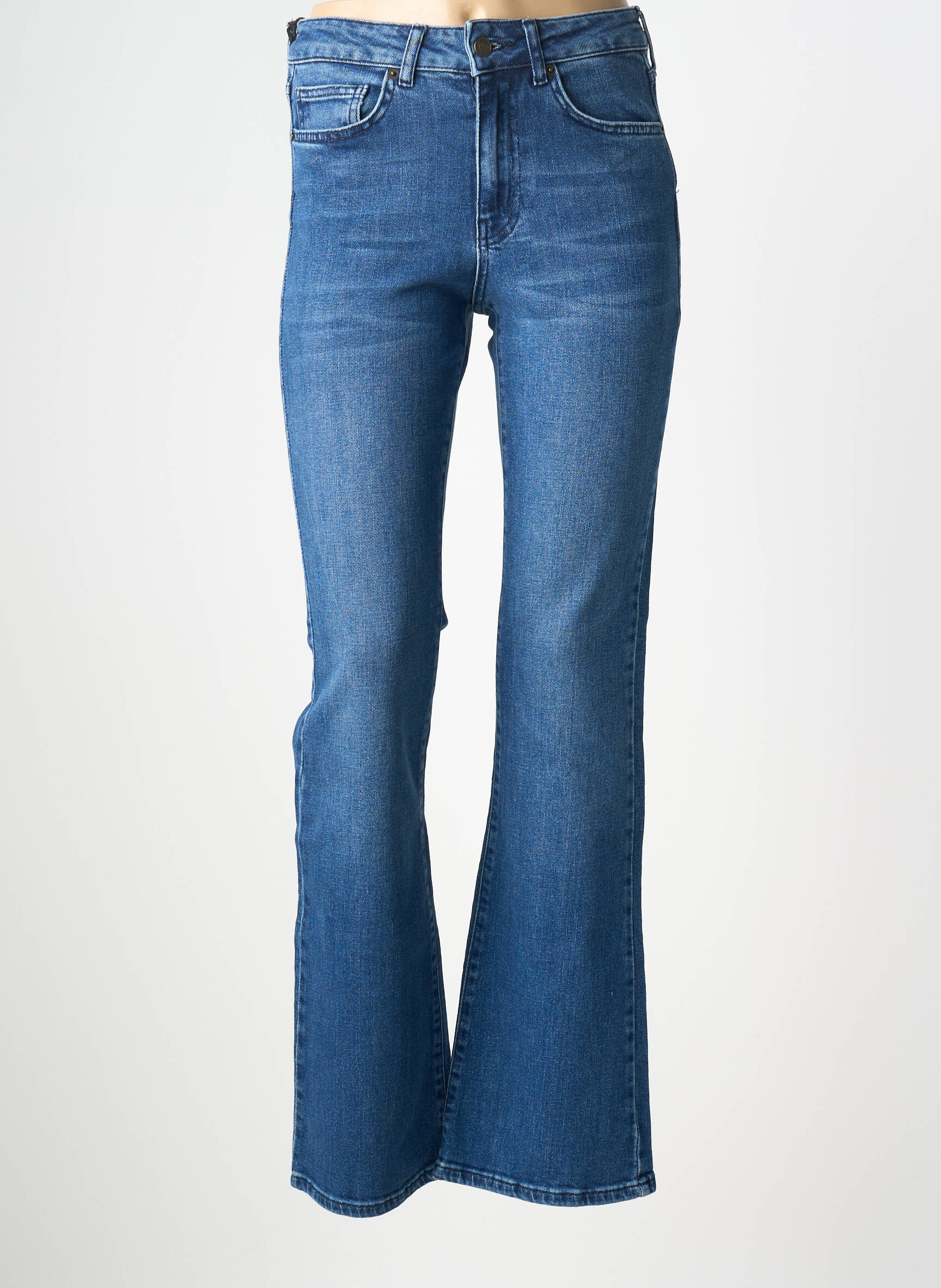 Bootcut džinsai normala dydis normala dydis mėlyna FIVE moteris