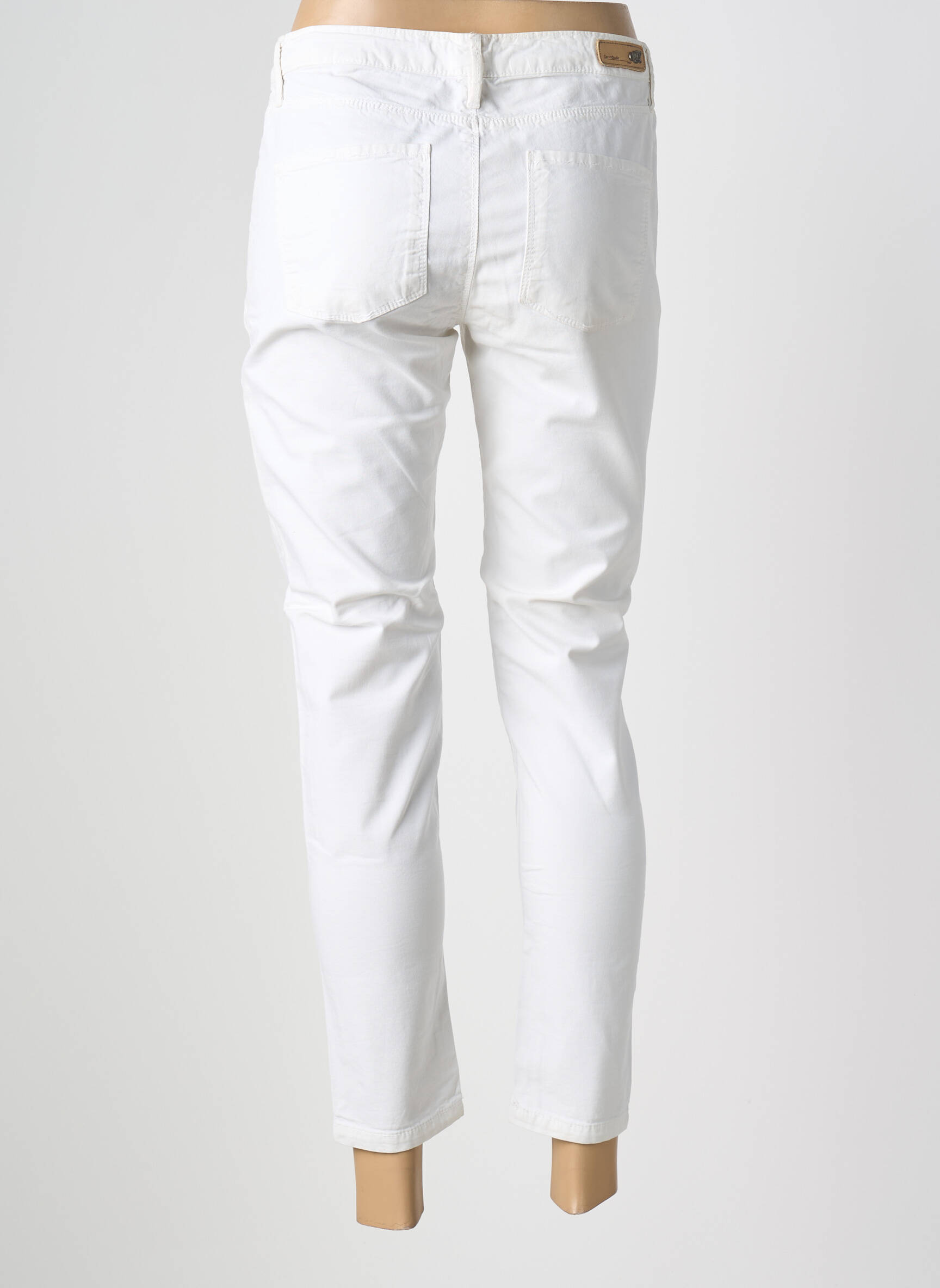 7/8 kelnės tamprumas normala dydis baltas DENIM STUDIO moteris