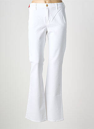 Bootcut džinsai normala dydis normala dydis baltas HAPPY moteris