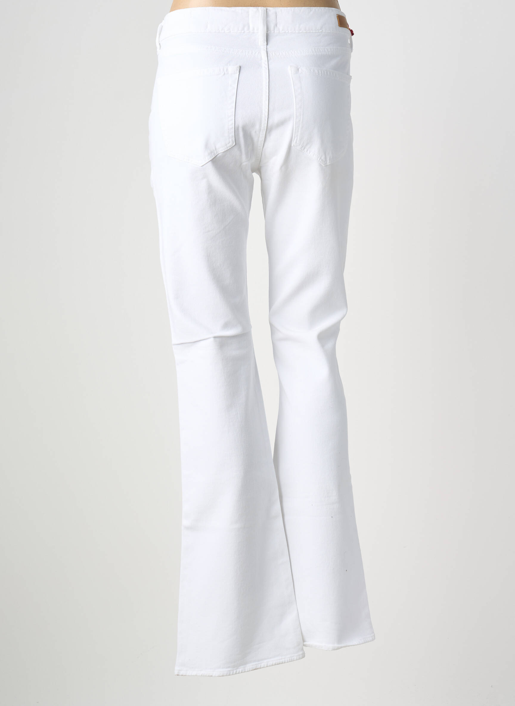 Bootcut džinsai normala dydis normala dydis baltas HAPPY moteris