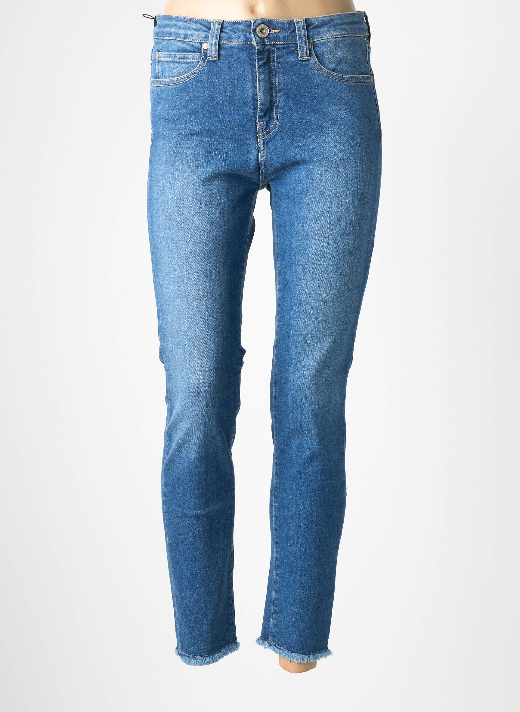 Lieknos džinsai tamprumas normala dydis mėlyna DENIM STUDIO moteris
