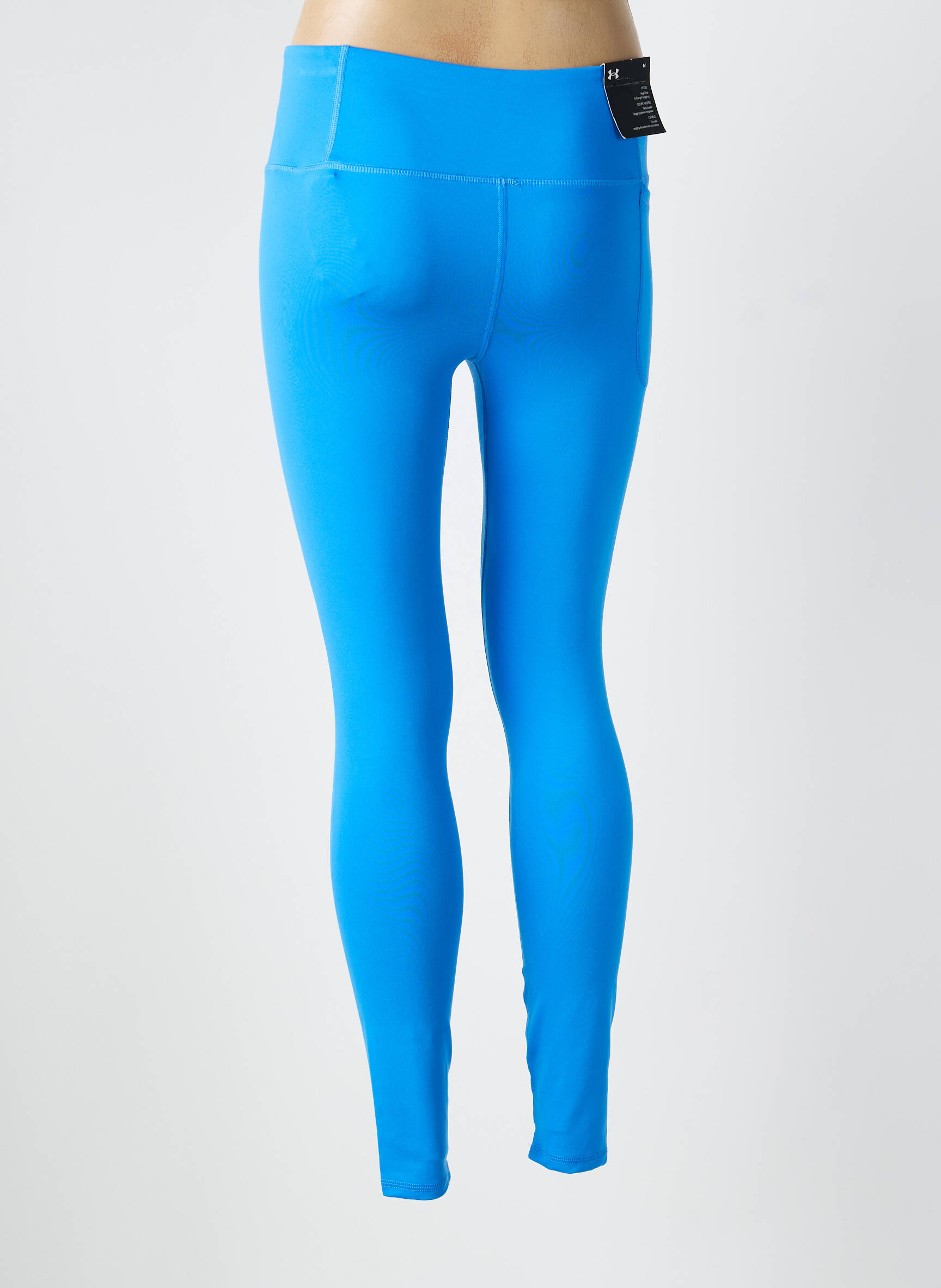 Legingas jersey audinys normala dydis mėlyna UNDER ARMOUR moteris