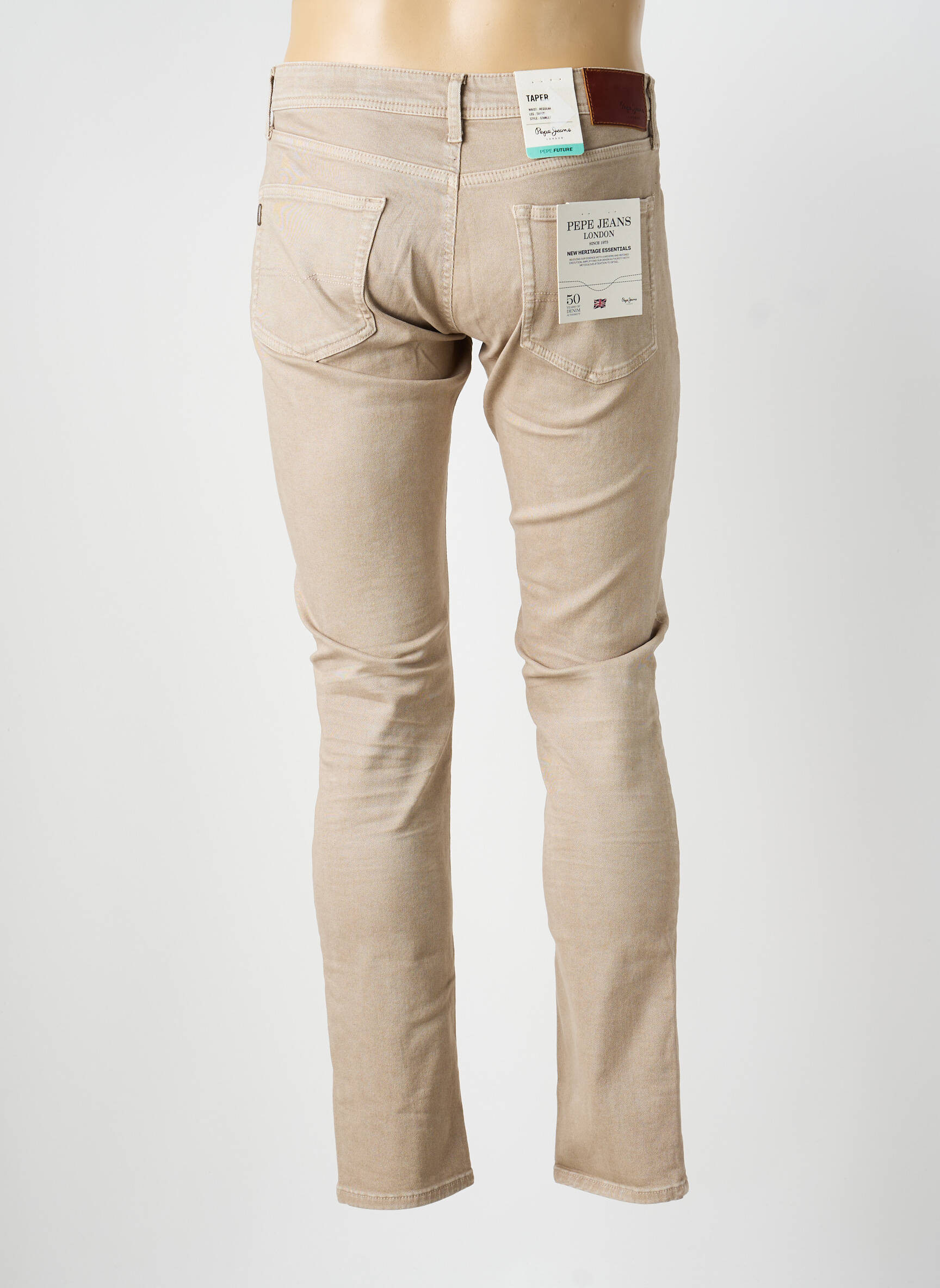 Lieknos džinsai brutinis audimas normala dydis pilka PEPE JEANS vyras