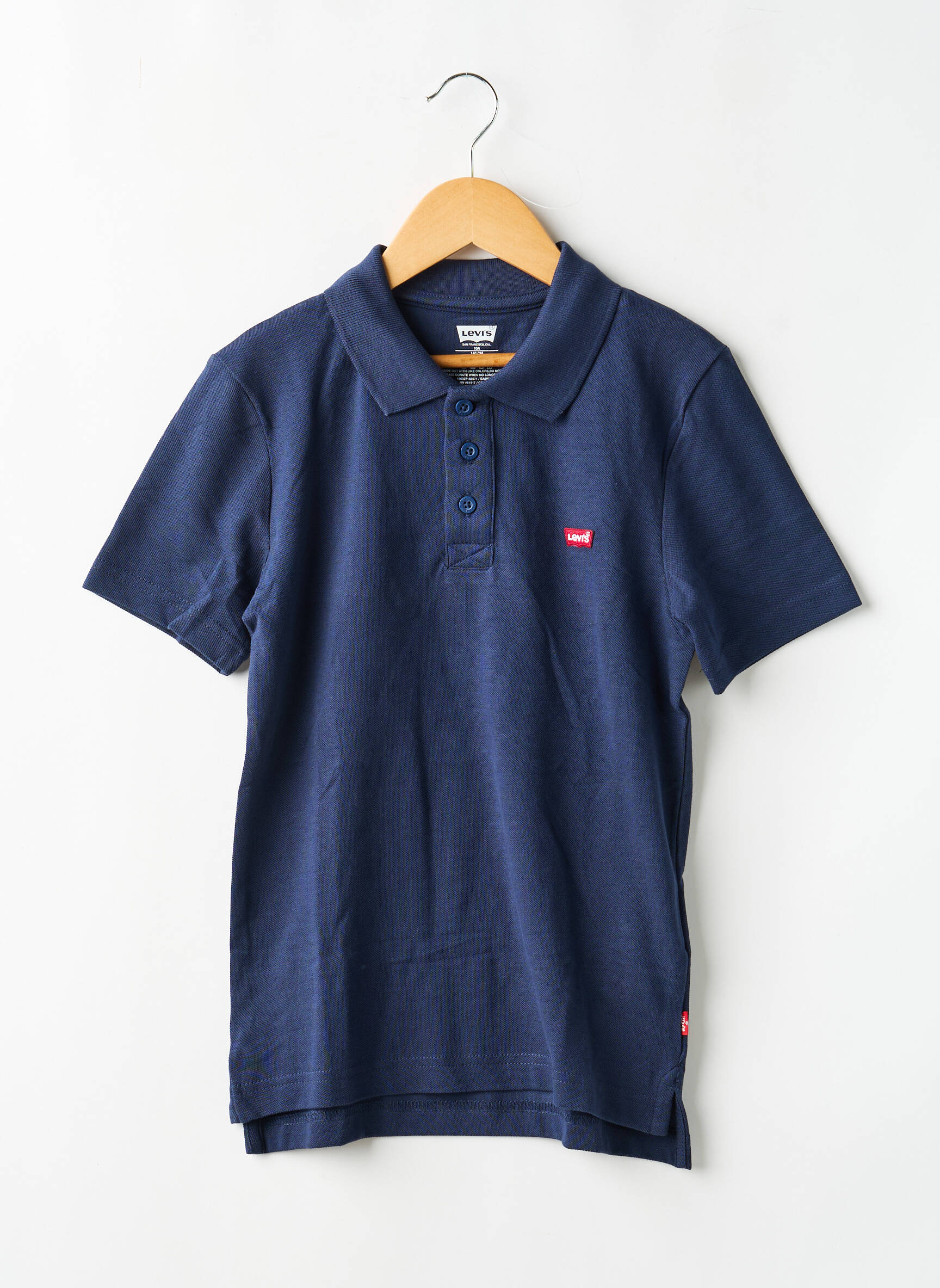 Polo tamprumas trumpas rankovės mėlyna LEVI'S berniukas