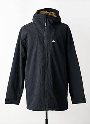 Parka be lyginimo su gobtuvu juodas QUIKSILVER vyras