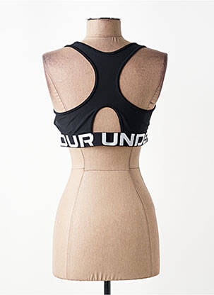 Viršūnė jersey audinys be rankų juodas UNDER ARMOUR moteris