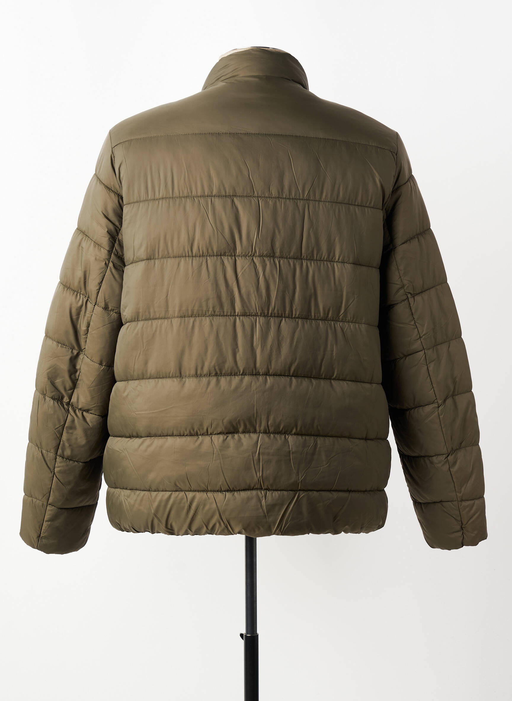 Pūkinė striukė ilgos rankovės be gobtuvų žalias PEPE JEANS vyras