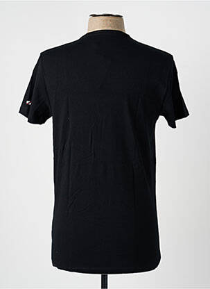 T-marškinys centrinė iškirptė trumpas rankovės juodas PEPE JEANS vyras