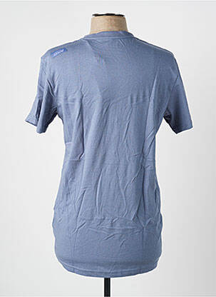 T-marškinys centrinė iškirptė trumpas rankovės mėlyna OXBOW vyras