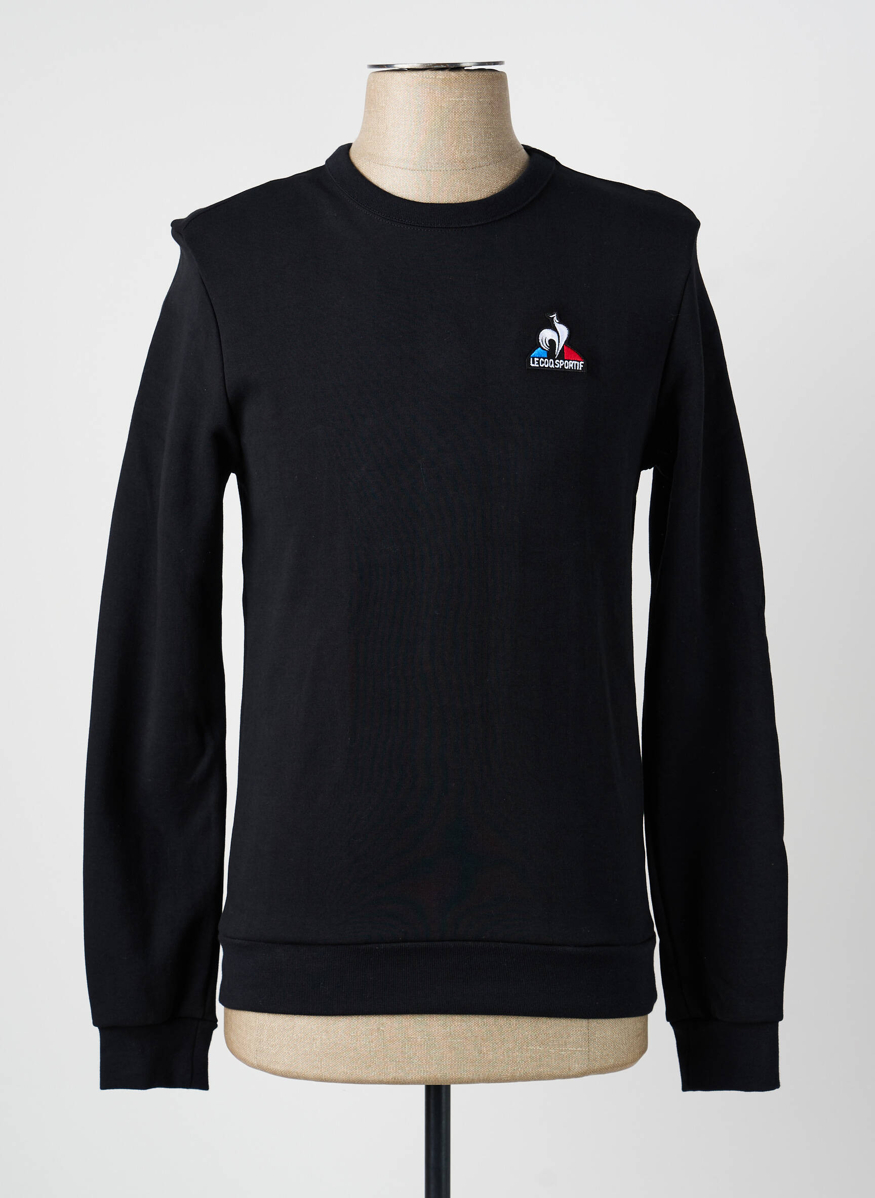 Mikroskopas siuvinėjimas ilgos rankovės juodas LE COQ SPORTIF vyras