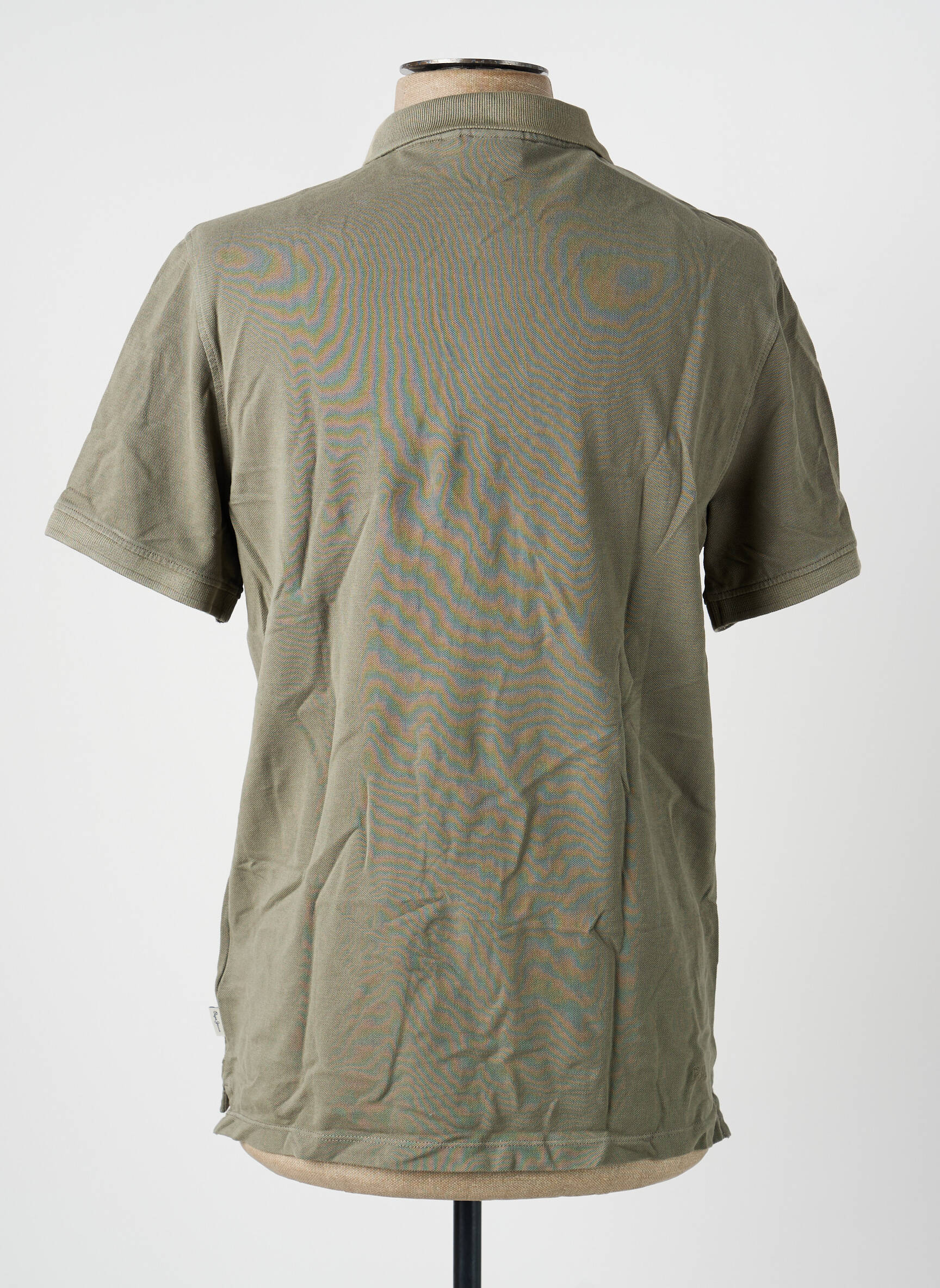 Polo centrinė iškirptė trumpas rankovės žalias PEPE JEANS vyras