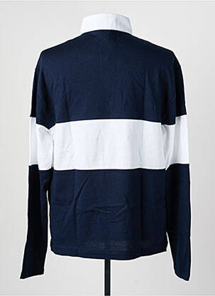 Polo juostelės raštas ilgos rankovės mėlyna PEPE JEANS vyras