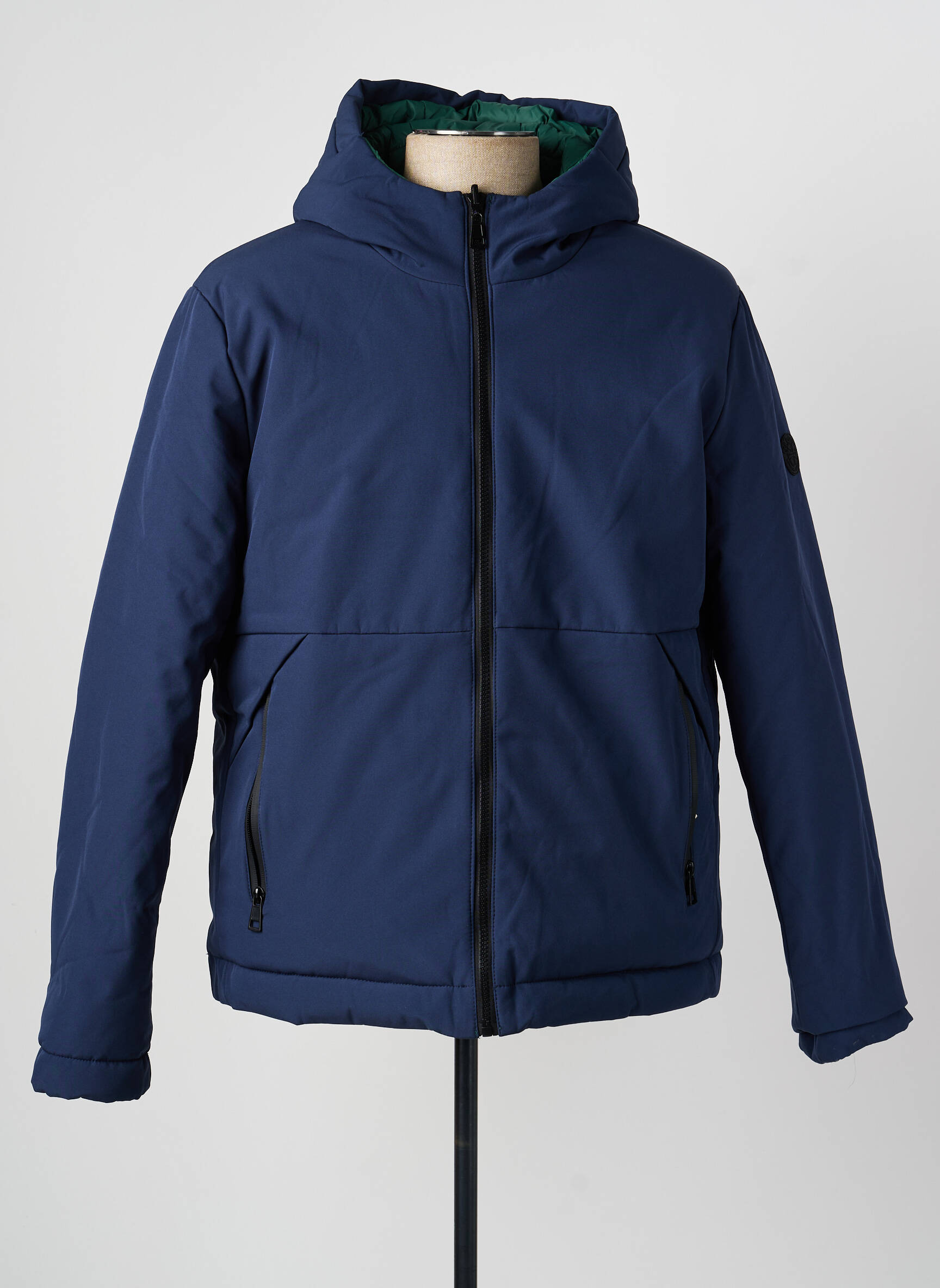 Parka ilgos rankovės su gobtuvu mėlyna LEE COOPER vyras