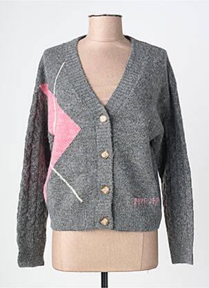 Ilgų rankovių liemenė apatinė dalis siaura pilka PEPE JEANS moteris