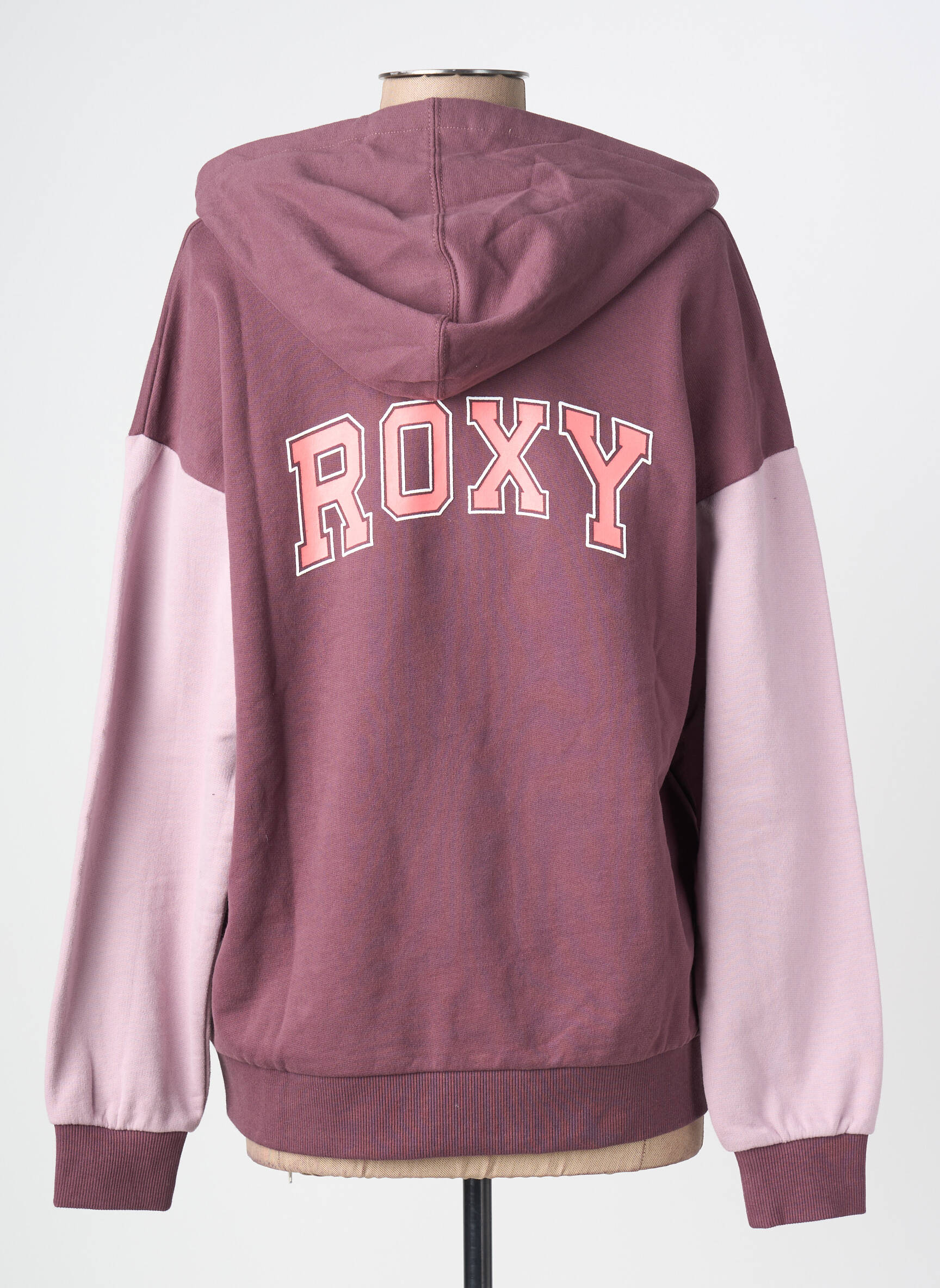 Megztinis su aukštu kaklu centrinė iškirptė ilgos rankovės violetinis ROXY moteris