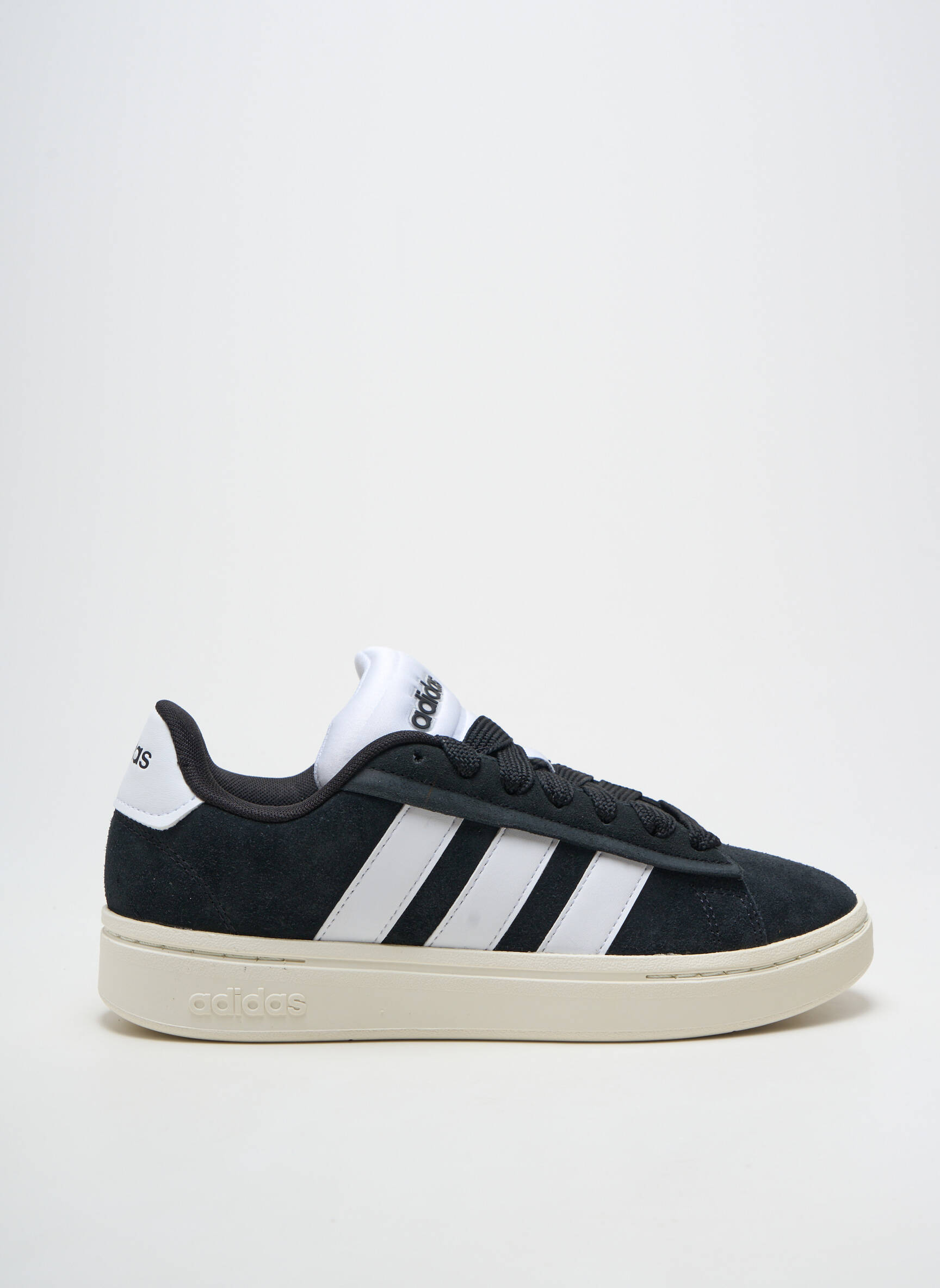 Bėgimo bateliai apvalus mygtukas apvalus mygtukas juodas ADIDAS vyras