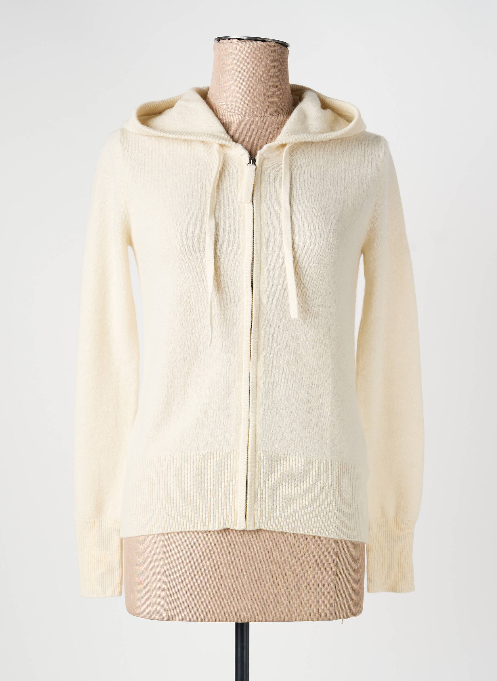 Ilgų rankovių liemenė apvalus kaklas bežinis ABSOLUT CASHMERE moteris