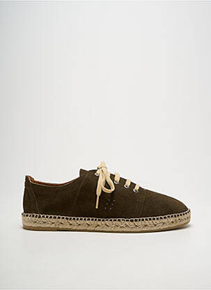 Espadrilės šnervių uždarymas apvalus mygtukas žalias M.MOUSTACHE vyras