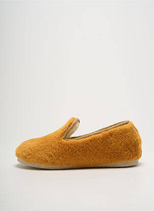 Bateliai/pantofliai tekstilinė išorinė padas plokščias kulnas iki 3 cm oranžinė CHAUSSE MOUTON moteris