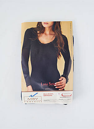 T-marškinys ilgos rankovės ilgos rankovės mėlyna EMMEBIVI moteris