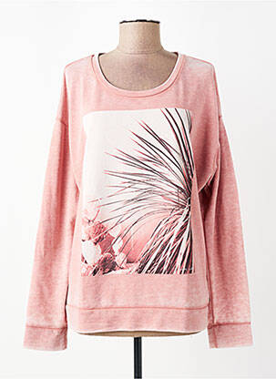 Mikroskopas tamprumas ilgos rankovės rožinė MAISON SCOTCH moteris