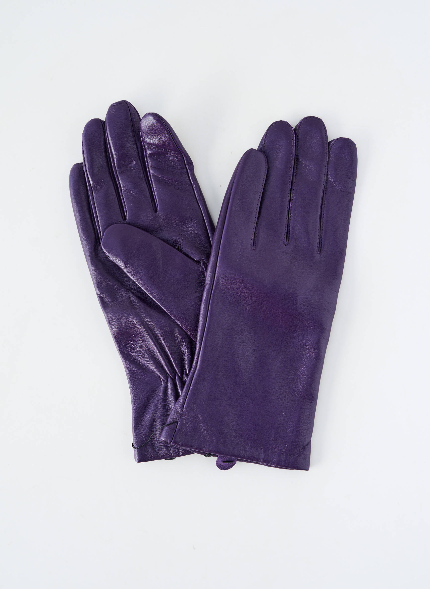 Pirštinės satino efektas violetinis ZILCH moteris