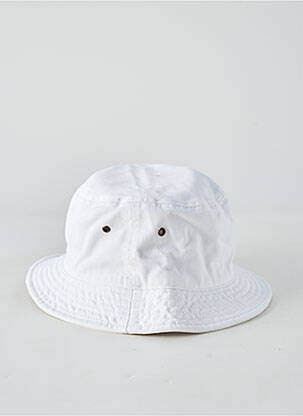 Skrybėlė popelinos audinys, kuris pasižymi lygiu ir tankiu paviršiumi. baltas AUSSIE APPAREL vyras