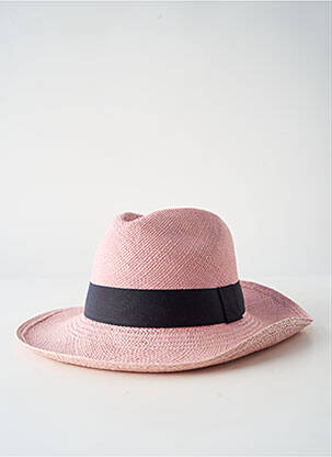 Skrybėlė  rožinė PANAMA HAT moteris