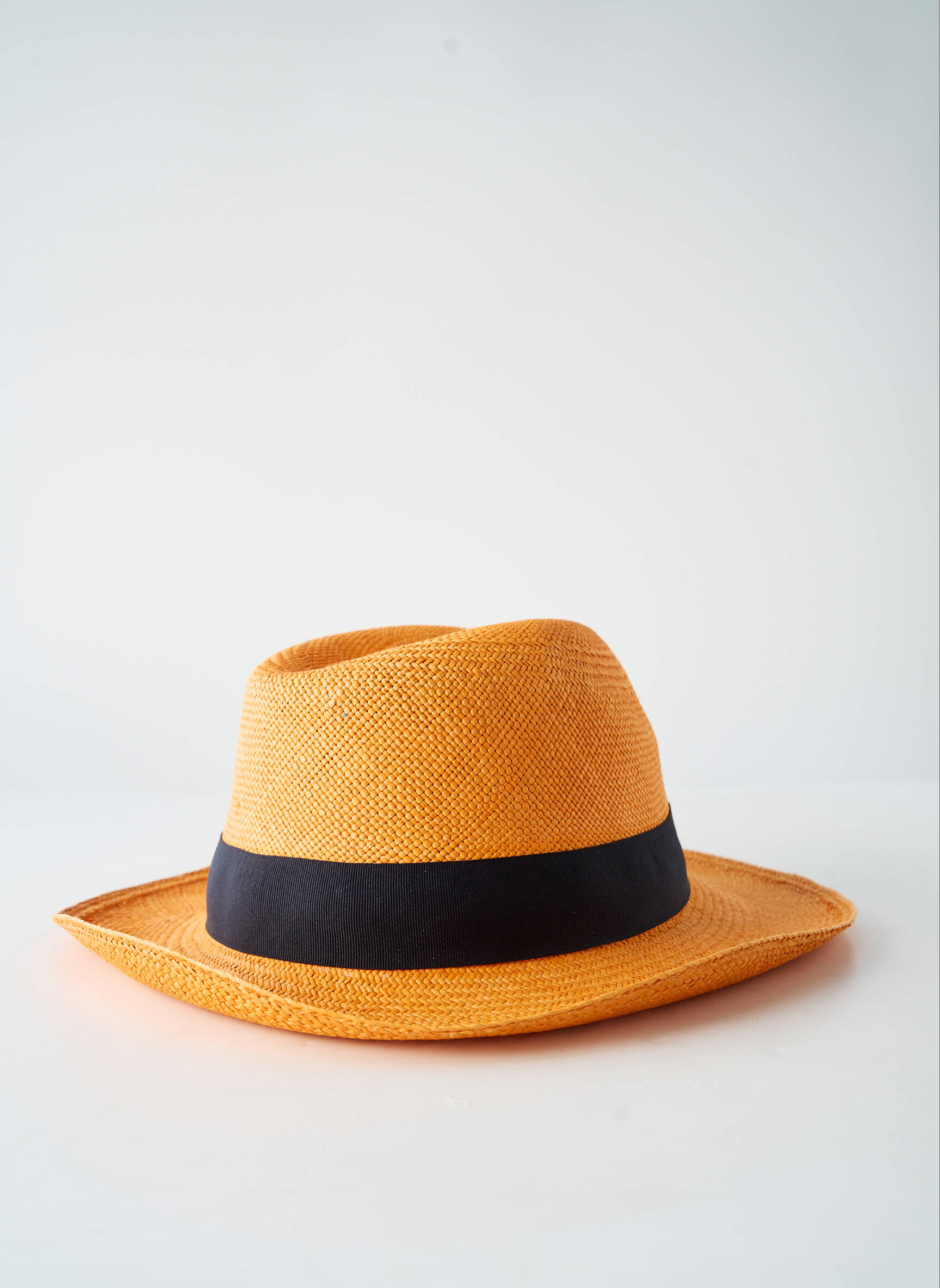 Skrybėlė  oranžinė PANAMA HAT vyras