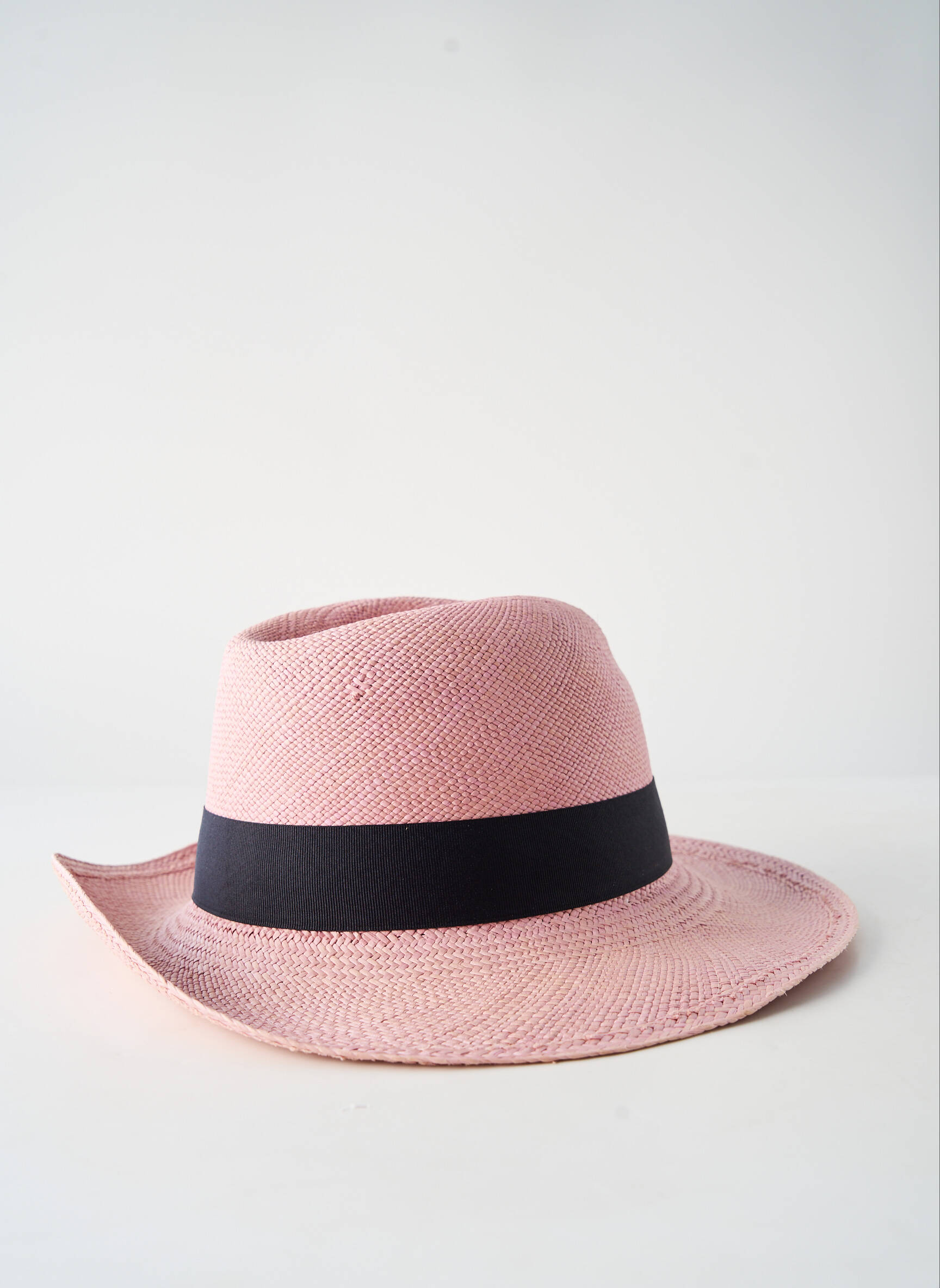 Skrybėlė  rožinė PANAMA HAT moteris