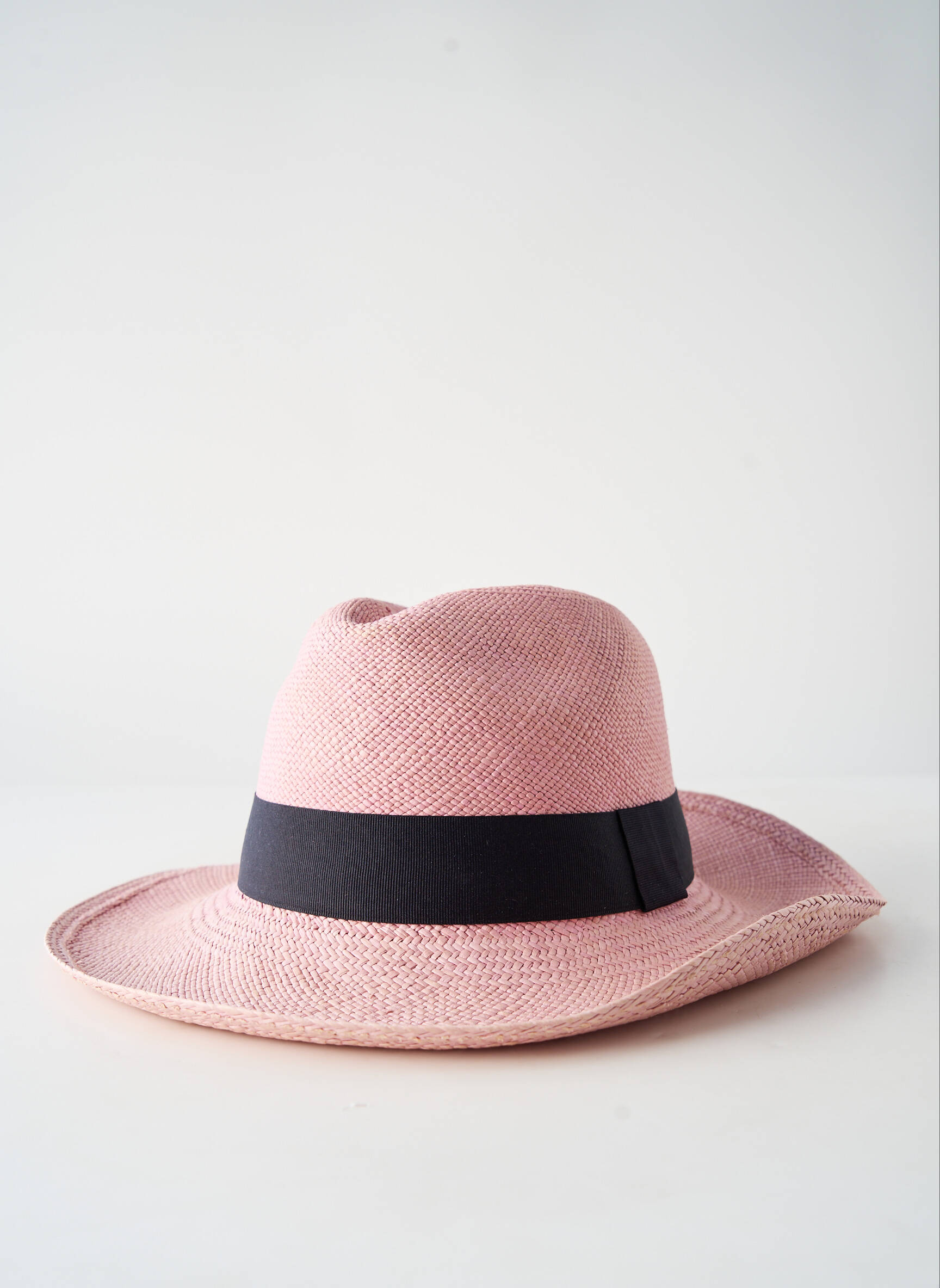 Skrybėlė  rožinė PANAMA HAT moteris