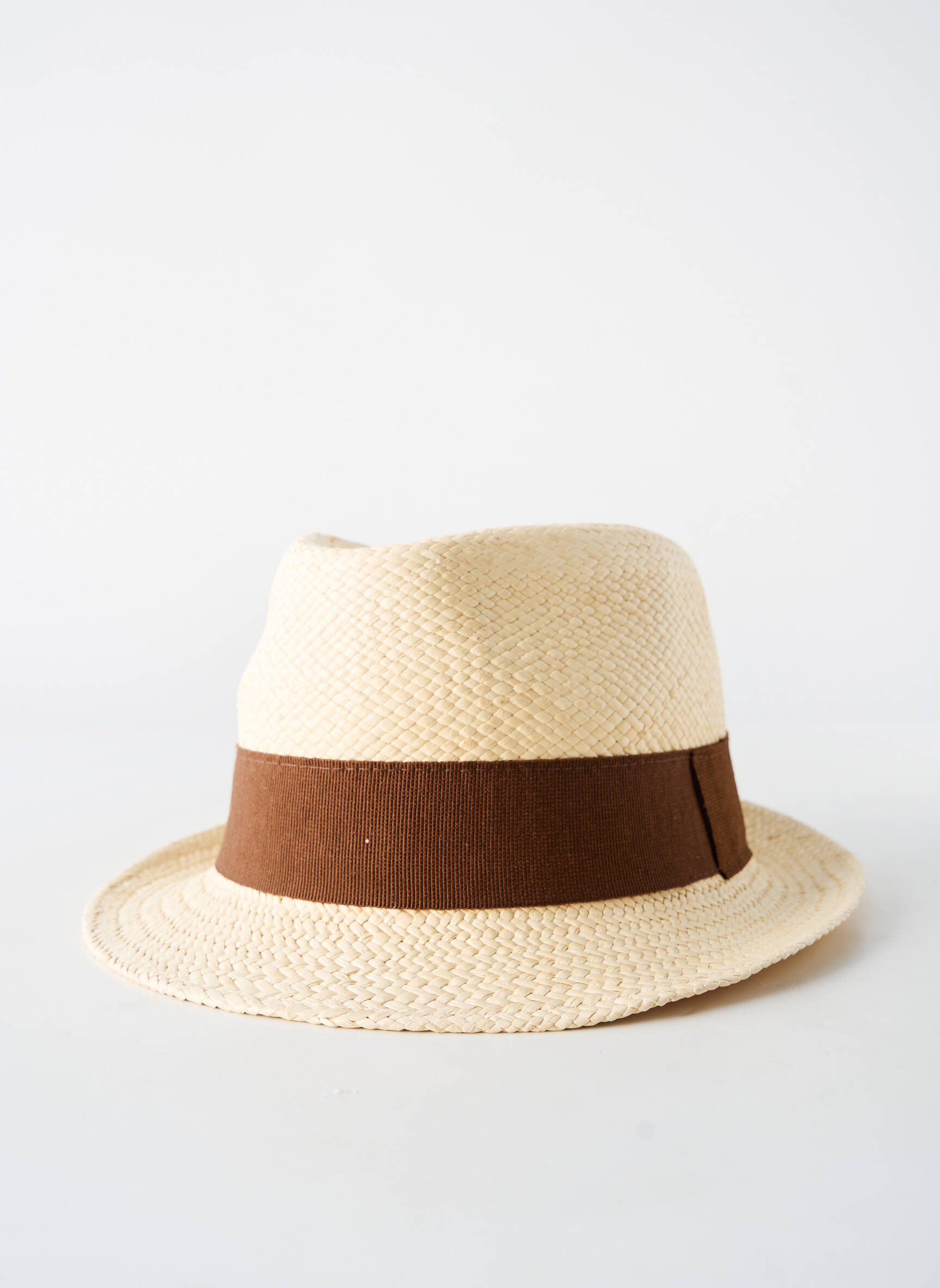 Skrybėlė antiperspirant juosta rudas PANAMA HAT vyras