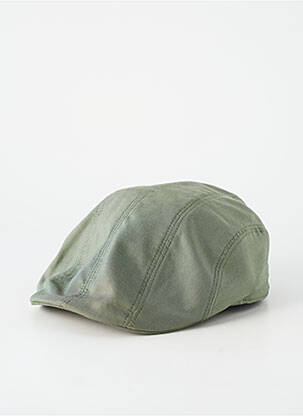 Kepuraitė popelinos audinys, kuris pasižymi lygiu ir tankiu paviršiumi. žalias AUSSIE APPAREL vyras