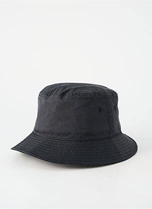 Skrybėlė popelinos audinys, kuris pasižymi lygiu ir tankiu paviršiumi. juodas AUSSIE APPAREL vyras