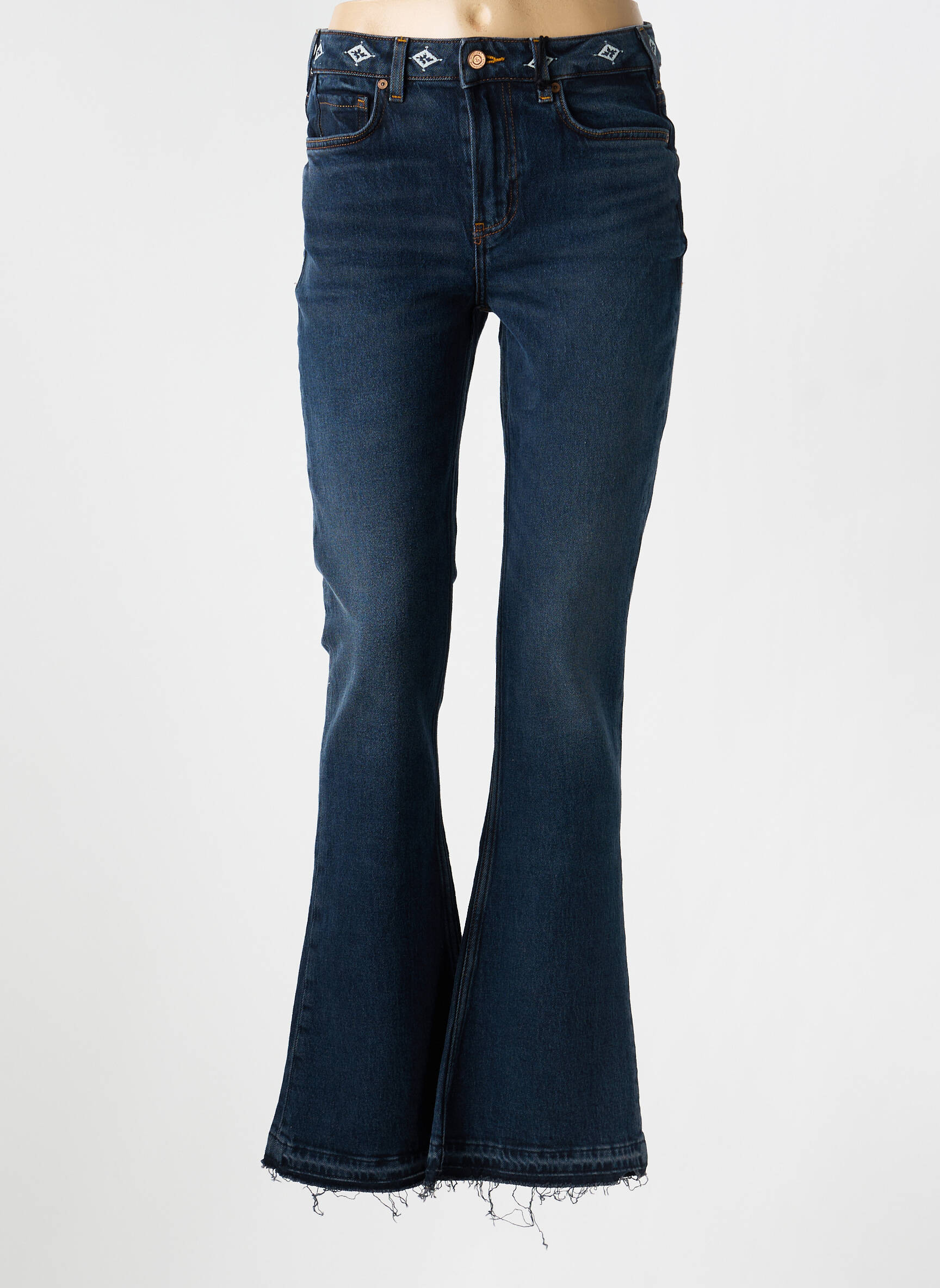 Flare tipo džinsai tamprumas mėlyna SCOTCH & SODA moteris