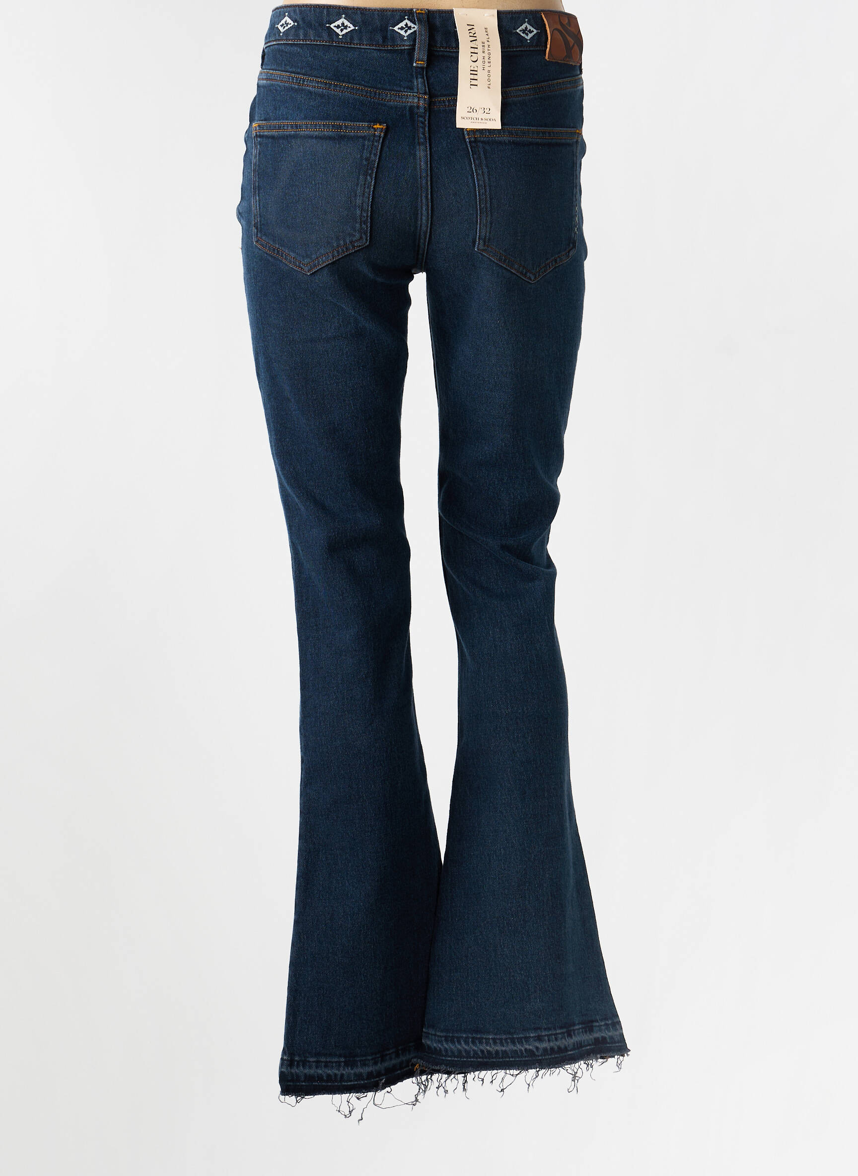 Flare tipo džinsai tamprumas mėlyna SCOTCH & SODA moteris