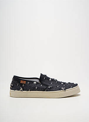 Slip-on batai apvalus mygtukas apvalus mygtukas juodas SHOECOLOGY vyras