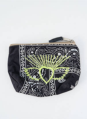 Piniginė siuvinėjimas juodas FLEUR DE PIRATE moteris