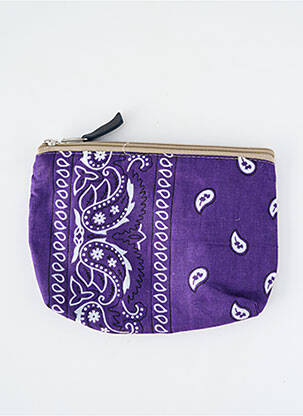Piniginė siuvinėjimas violetinis FLEUR DE PIRATE moteris