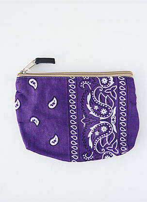 Piniginė siuvinėjimas violetinis FLEUR DE PIRATE moteris