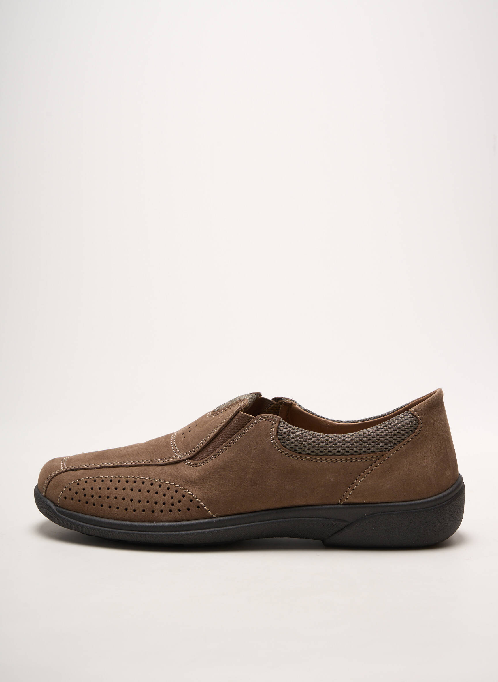 Slip-on batai apvalus mygtukas apvalus mygtukas rudas ROHDE vyras