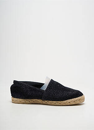 Espadrilės satino audinys plokščias kulnas iki 3 cm juodas LA MAISON DE L'ESPADRILLE moteris