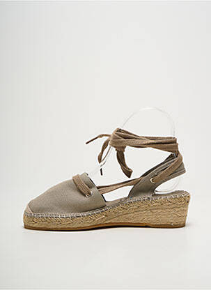 Espadrilės šnervių uždarymas kulnas nuo 4 iki 6 cm žalias LA MAISON DE L'ESPADRILLE moteris