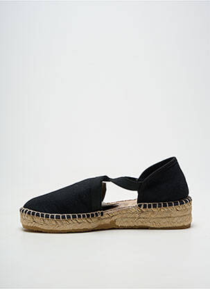Espadrilės apvalus mygtukas kulnas nuo 4 iki 6 cm juodas LA MAISON DE L'ESPADRILLE moteris