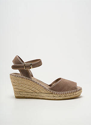 Espadrilės užsegimas kilpa(s) kulnas nuo 7 iki 9 cm rudas LA MAISON DE L'ESPADRILLE moteris