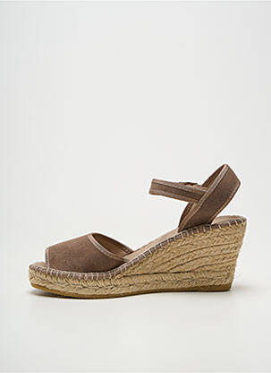 Espadrilės užsegimas kilpa(s) kulnas nuo 7 iki 9 cm rudas LA MAISON DE L'ESPADRILLE moteris
